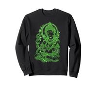 Green Tara Tibétain Bouddhiste Mandala Spirituel Art Sweatshirt
