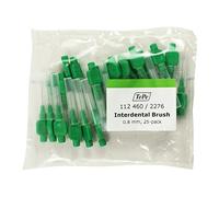 Green Tepe interdental brush 0.8 mm 25 Pack by Tepe