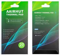 Green Thermal Pad 1 Piece-Extreme Conductivity 20W/mK,100 x 50 x 2.5 mm High Performance Non-Conductive Silicone Thermal Pad Particularly Soft for PC PS4 GPU M.2 SSD.[E980]