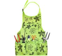 Green Thumbz Tablier Jardinage - Multi-Poches Tablier avec Épaississement pour Outils Jardin Ceinture, Résistant à l'eau et à l'usure