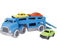 Green Toys Camion porte-voitures La Transporteur Bleu