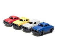 Green Toys – Set 4 mini véhicules – Plastique recyclé, multicolore pour enfants