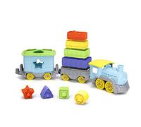 Green Toys - Train Stack & Sort (TNSS-1460) - Empilable et triable, plastique recyclé, multicolore