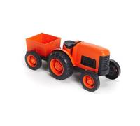 Green toys - tracteur orange