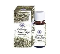 Green Tree Lot de 3 bouteilles d'huile parfumée à la sauge blanche de Californie, 3 x 10 ml