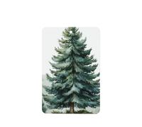 Green Tree Lot de 4 désodorisants aquarelle pour voiture - Cartes parfumées à suspendre - Pour tablettes d'aromathérapie de voiture