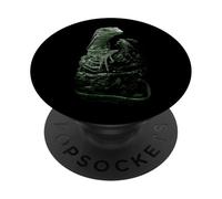 Green Tree Monitor Lizard Propriétaire Streetwear Reptile PopSockets PopGrip Adhésif