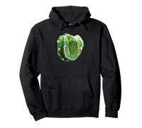 Green Tree Python en Spirale Motif Serpent Sweat à Capuche