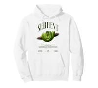 Green Tree Python Serpent Propriétaire Streetwear Reptile Sweat à Capuche