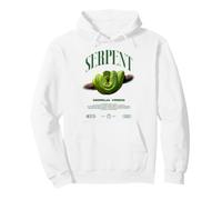 Green Tree Python Serpent Propriétaire Streetwear Reptile Sweat à Capuche