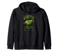 Green Tree Python Serpent Propriétaire Streetwear Reptile Sweat à Capuche