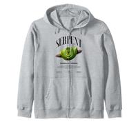 Green Tree Python Serpent Propriétaire Streetwear Reptile Sweat à Capuche