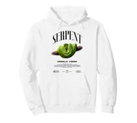 Green Tree Python Serpent Propriétaire Streetwear Reptile Sweat à Capuche