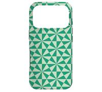 Green Triangle Hexagon Square Middle East Celtic Pattern Coque pour iPhone 17 Pro