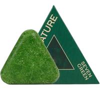 Green Triangle Soap Shampoo Bar with Usman Grass - Natural Cypress Leaf Solid Shampoo Bar for Natural Herbal Hair Care, Calming & Strengthens Hair for Women and Men