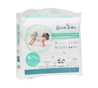 Green Tribu Couches Écologiques Taille 4 7-18 kg 22 Unités