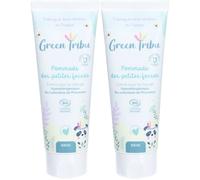 Green Tribu Pommade des petites fesses Crème Pour La Peau 2x75 ml