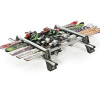 GREEN VALLEY Porte-skis barre 5 paires en aluminium avec clé