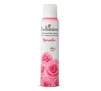 Green Velly Indian Enchanteur Romantic Perfumed Deodorant Body Spray for Women | Ever Lasting | No Gas | Floral Freshness & Odour protection | 150ml