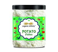 Green Velly Organic Infinity Potato Flakes | Dehydrated Potato | Aaloo ka Mash | Instant ALOO POHA READYMIX Pack - 200 GM By Organic Infinity