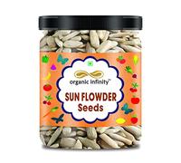 Green Velly Organic Infinity Raw Sunflower Seeds | Vitamin, Protein and Fibre Rich Superfood - 500 GM By Organic Infinity