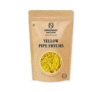Green Velly Organic Nature Fryums Yellow Finger Pipe Pack of 900 Gram…