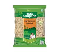 Green Velly Sampann Unpolished Urad Dal (Split), 1kg