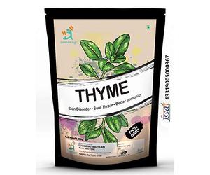 Green Velly Thyme Leaf Cut and Sifted 200Gm | for Better Skin,Immunity and Culinary Uses