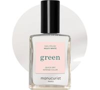 Green Vernis À Ongles Blanc Laiteux Milky White-Vernis À Ongles Classique 9-Free,Vegan Et Bio Sourcé-Effet Manucure Professionnelle-Vernis Vernis Ongles-15ml