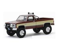Green Voiture GMC Chevrolet Sierra K2500 L’Homme Qui Tombe à Pic Stuntman Association 1/64 Métal