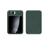 (Green)W-146 22.5w 10000mah Power Bank Magnetic Wireless Charger Phone External Battery Pack