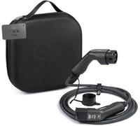 Green Wallbox - Câble Recharge Voiture Electrique de Type 2-8 mètres 7,4kW - Cable Voiture Electrique, Chargeur de Voiture Électrique Triphasé avec Étui Rigide, Chargeur EV Type 2