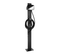Green Wallbox EV Support/Poteau de Montage Compatible avec Wallbox Commander 2 - Unilatéral - Vous Permet d'installer Wallbox n'importe où - Acier Inoxydable Durable