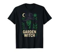 Green Witch Garden Witch Cottagecore Vintage Femme T-Shirt