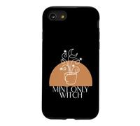 Green Witch Mint Only Witch Herb Gardening Wicca Coque pour iPhone SE (2020) / 7/8