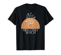 Green Witch Mint Only Witch Herb Gardening Wicca T-Shirt Graphique avec Valeur, Homme, Noir, S
