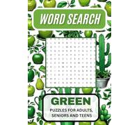 Green Word Search: A Brain-Boosting Activity Puzzle Book with Nature-Inspired Challenges and Gift-Worthy Fun for Every Age