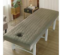 Green1,60x180cm/1.9x5.9ft,Draps De Lit De Massage Avec Trou Pour Le Visage Couverture De Lit De Cils,Couverture De Lit De Massage Élastique Salons De Beauté Drap Housse De Massage