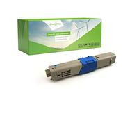 Green2Print Toner Cyan 1500 Pages remplace OKI 46508715 Toner pour OKI MC363DN, MC363, C332DNW, C332DN, C332