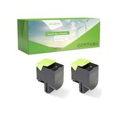 Green2Print Toner Haute Noir 2X 3000 Pages remplace Lexmark C232HK0 Toner Haute pour Lexmark MC2325adw, MC2325, MC2425adw, MC2425, MC2535adwe, MC2535, MC2640adwe, MC2640, C2325DW, C2325, C2425DW,