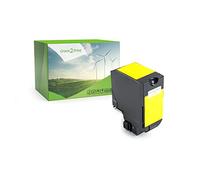 Green2Print Toner Jaune 3000 Pages remplace Lexmark 74C20Y0, 74C20YE Toner pour Lexmark CX725DE, CX725DHE, CX725DTHE, CX725, CS720DE, CS720DTE, CS720, CS725DE, CS725DTE, CS725