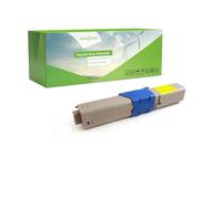Green2Print Toner Jaune 5000 Pages remplace OKI 44469722 Toner pour OKI MC561DN, MC562DNW, MC562DN, C510DN, C511DN, C530DN, C531DN