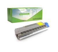 Green2Print Toner Jaune 6000 Pages remplace OKI 46507505 Toner pour OKI C612N, C612DN, C612