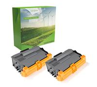 Green2Print Toner Set, 2 Cartouches 2X 3000 Pages remplace Brother TN-3430 Toner pour Brother DCP-L5500D, DCP-L5500DN, DCP-L6600DW, HL-L5000D, HL-L5100DNTT, HL-L5100DN, HL-L5100DTN, HL-L5200DW, H