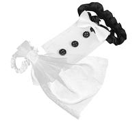 GREENADSCAPE 1 Ensemble De Couvre-Bouteilles De Vin, Couvre-Verres De Mariage, Couvre-Flûtes À, Couvre-Robe, Accessoires pour Enterrement De Vie De Jeune Fille, Accessoires pour Bouquets De