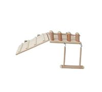 GREENADSCAPE 1 Jeu Tremplin pour Hamster d'escalade Bernard-l'ermite Accessoires Cage Hamster Cage à Hamsters Visqueux Cochon d'Inde Crabe La Roue Mini Canard Pellets Rat Nid Bambou