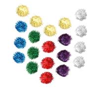 GREENADSCAPE 20pièces Jouets à Boules pour Chats Jouets Interactifs Pratiques pour Instinct De Jeu Et Le Stress des Chats