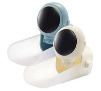 GREENADSCAPE 2pièces Rallonge De Robinet Pour Garçon Fille Extenseur De Lavabo Astronaute Peacock Aide à Laver Les Mains Et Réduit Les Éclaboussures