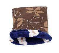 GREENADSCAPE Couchage Chaud pour Animaux De Compagnie, Couverture De Nid En Polaire, 23x18cm, Couleur Aléatoire, Pour Hamster, Lapin, Cochon D'inde, etc.