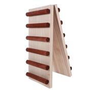 GREENADSCAPE Échelle De Pont en Arche pour Hamster Échelle d'exercice pour Hamster Échelle en Bois Jouet Échelle D'Aménagement Paysager Jouet Échelle De Cage pour Hamster Échelle en Bois pour